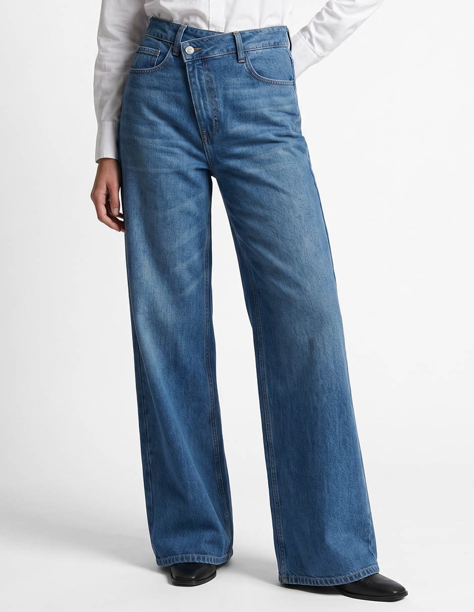 Jeans wide leg Aéropostale para mujer