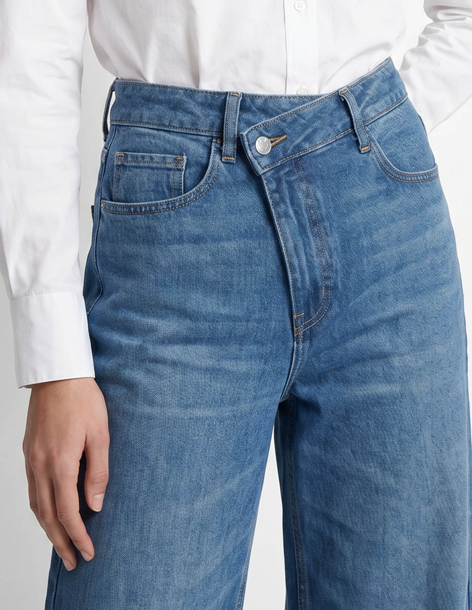 Jeans wide leg Aéropostale para mujer