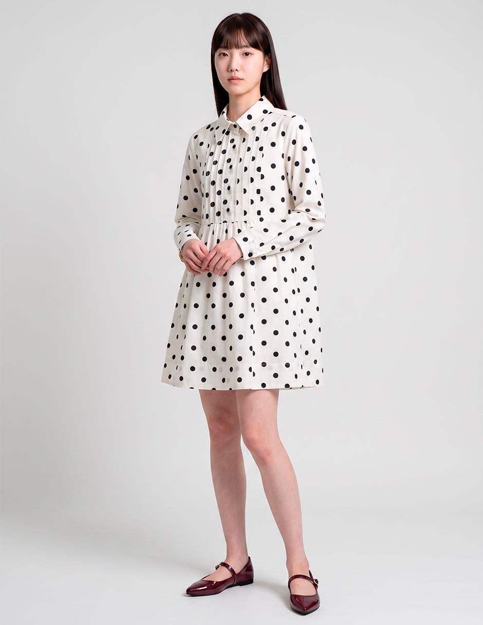 Vestido corto casual para mujer