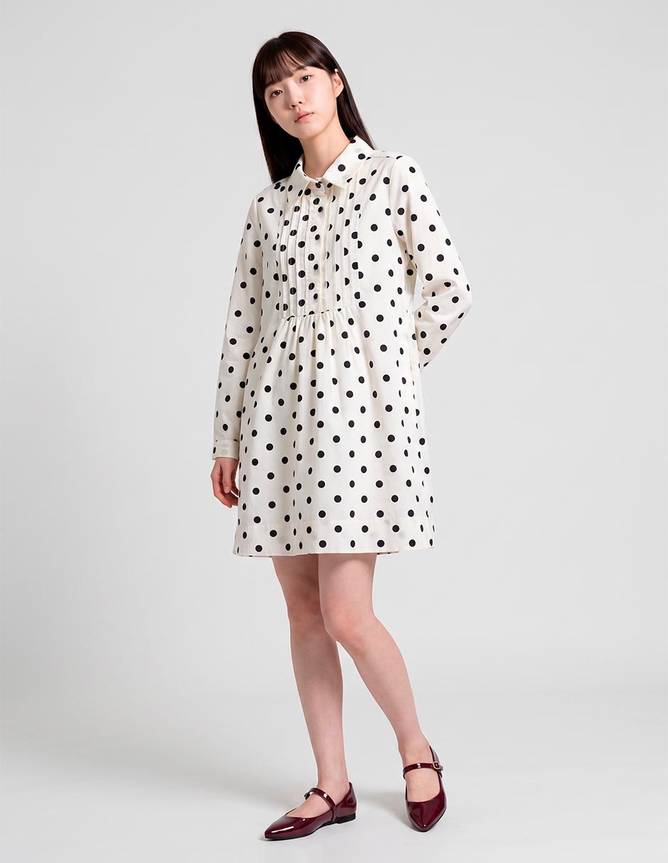 Vestido corto casual para mujer