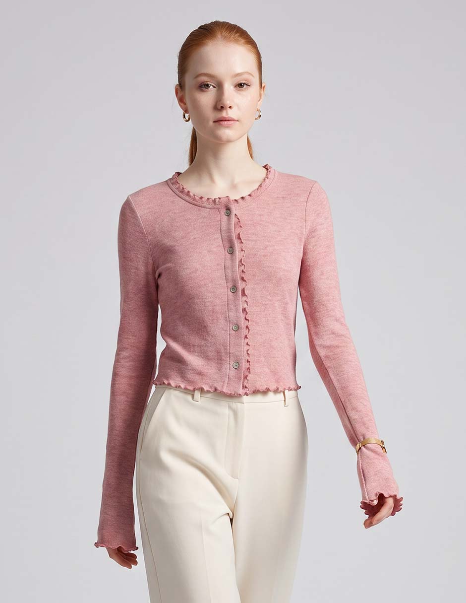 Suéter cuello redondo para mujer Suéter cuello redondo para mujer
