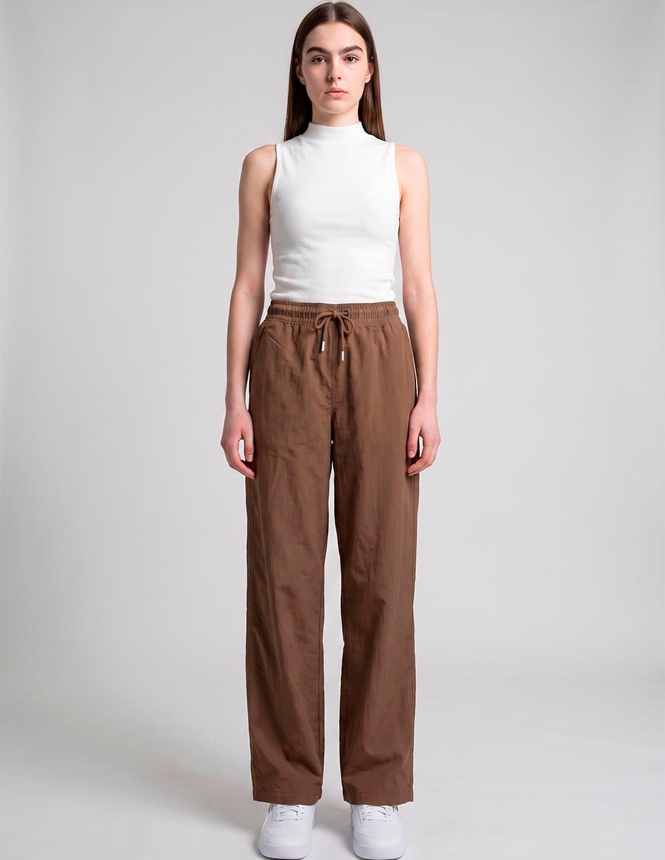 Pants straight con jareta para mujer Pants straight con jareta para mujer