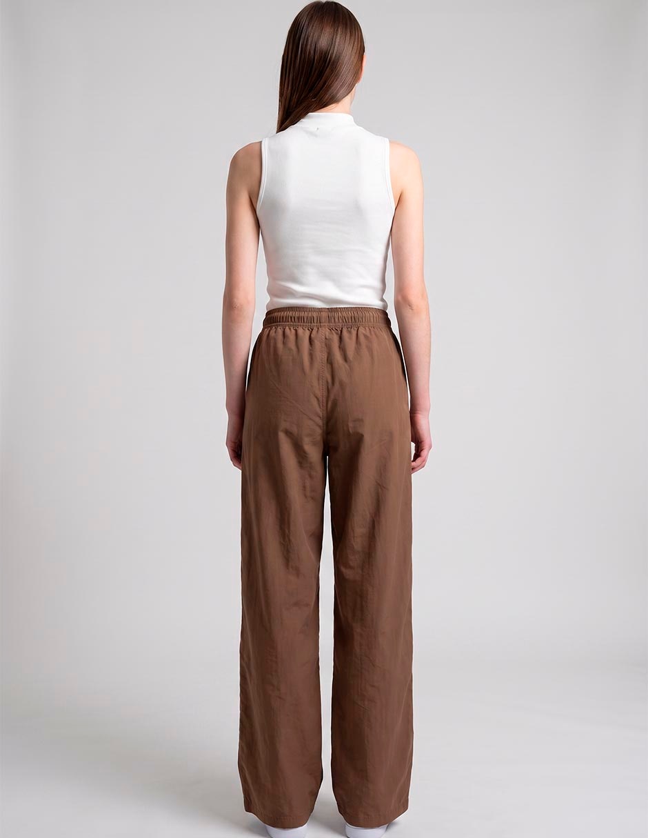 Pants straight con jareta para mujer 4