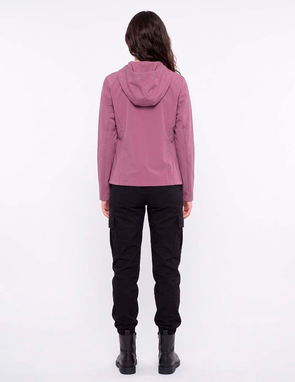 Sudadera con capucha y bolsa para mujer 5