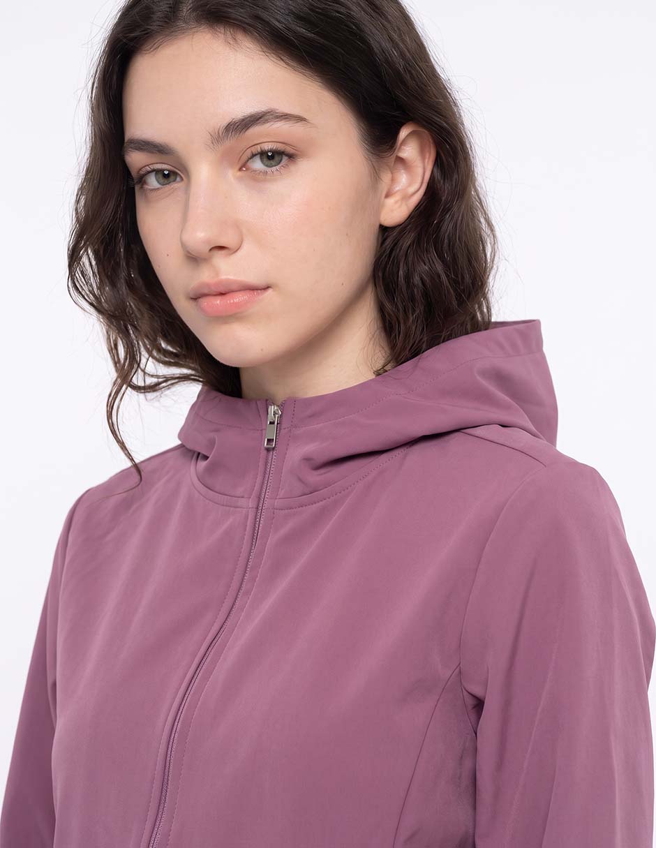 Sudadera con capucha y bolsa para mujer 3