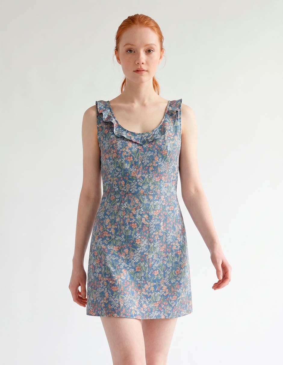 Vestido corto casual para mujer 3