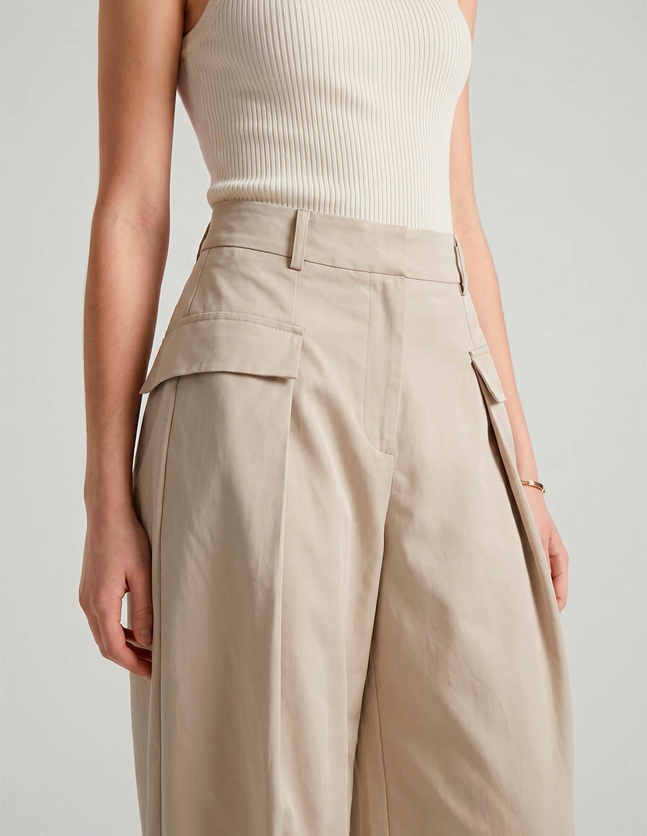Pantalón cargo parachute para mujer 3