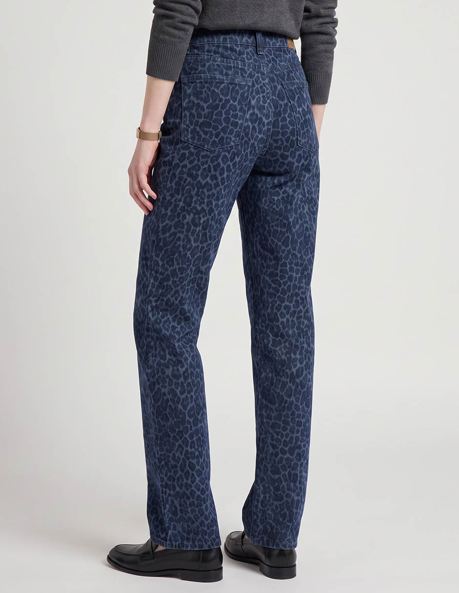 Jeans regular straight media cintura aéropostale para mujer 2