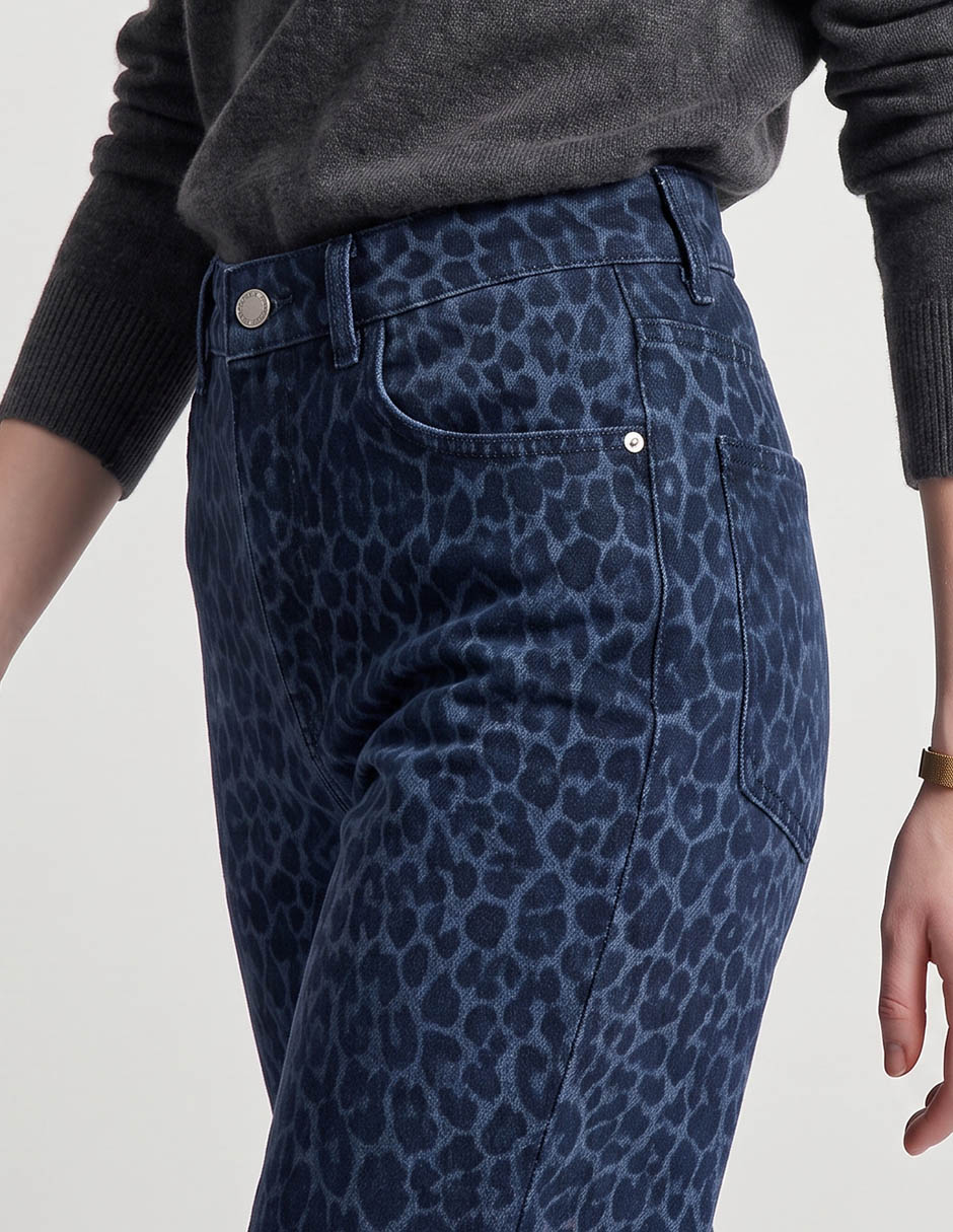 Jeans regular straight media cintura aéropostale para mujer 3