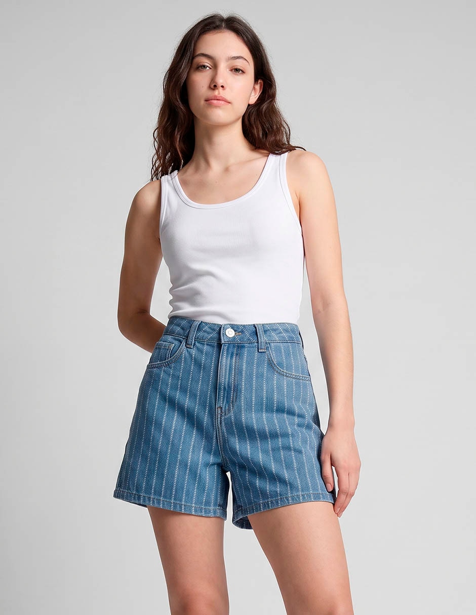 Short aéropostale de mezclilla para mujer Short aéropostale de mezclilla para mujer