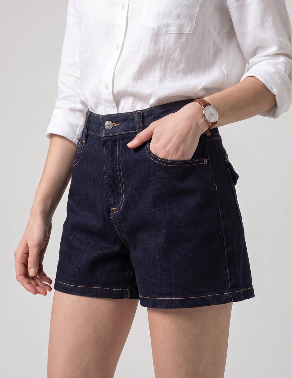 Short aéropostale de mezclilla para mujer 3