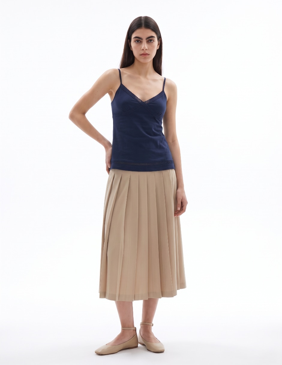 Blusa sin manga para mujer 3