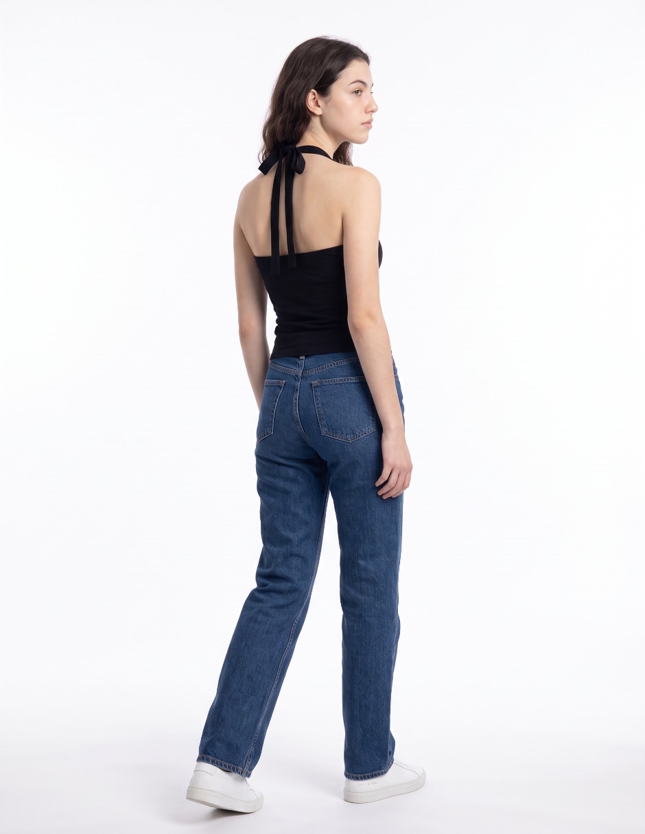 Blusa sin manga para mujer 2