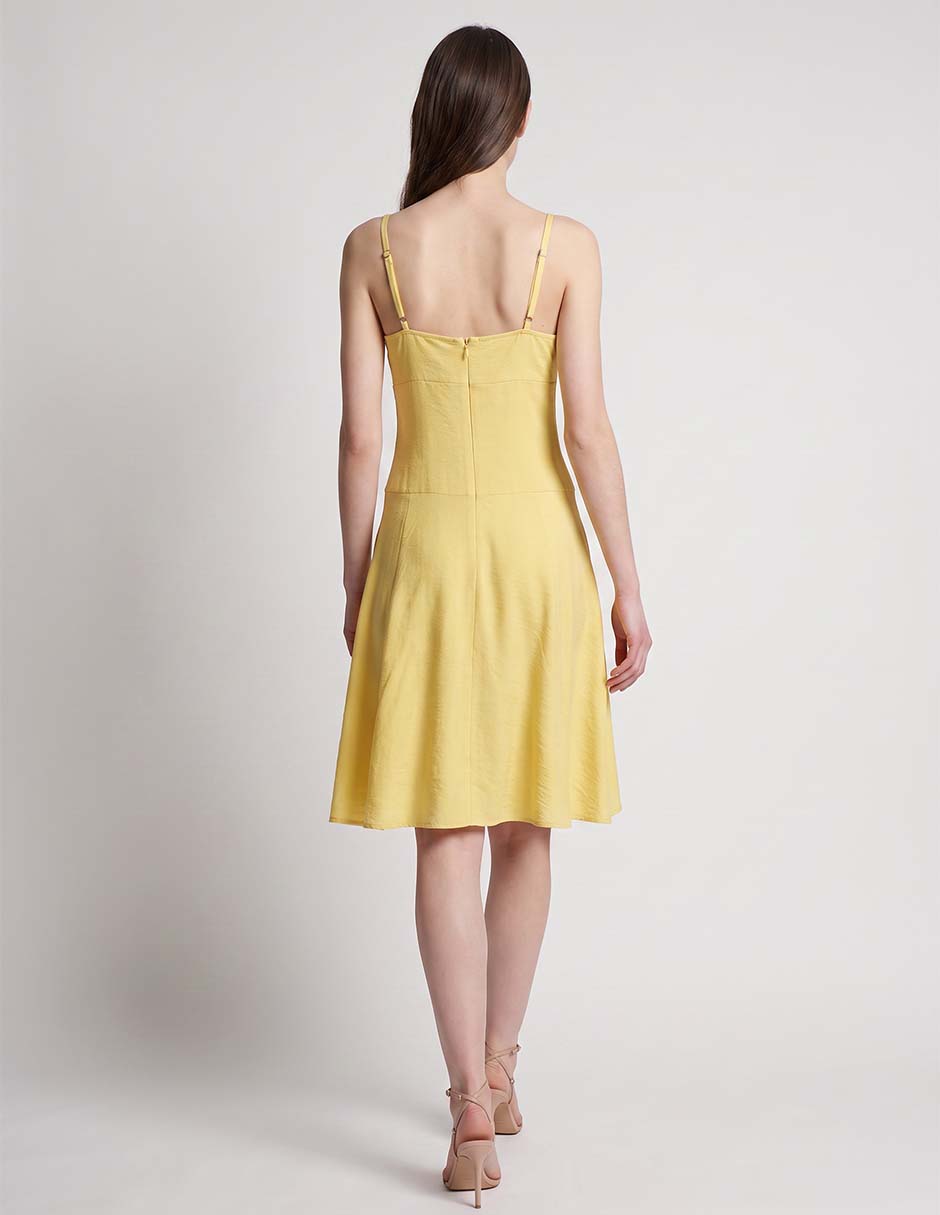Vestido a la rodilla casual para mujer 2