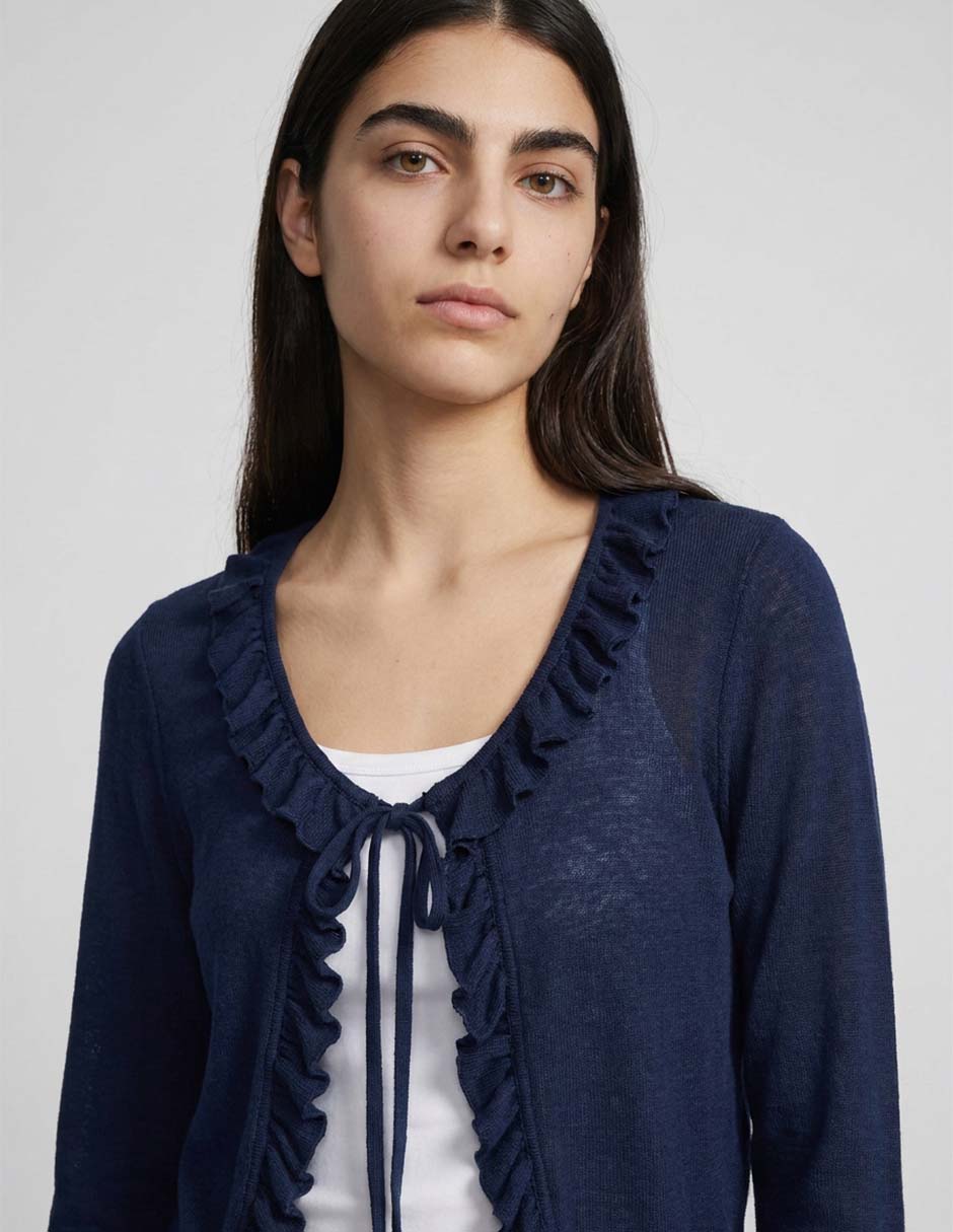 Suéter cuello redondo para mujer 3