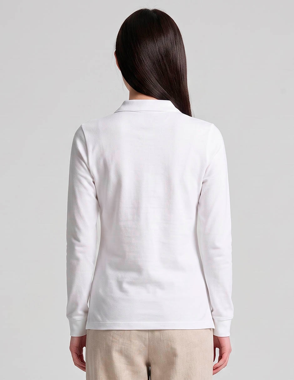 Playera tipo polo para mujer 2