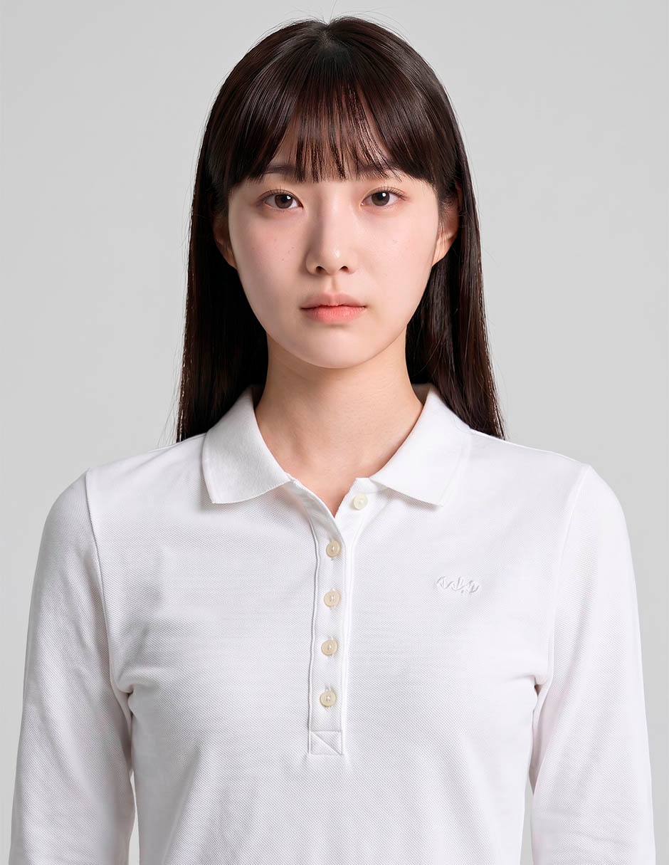 Playera tipo polo para mujer 3