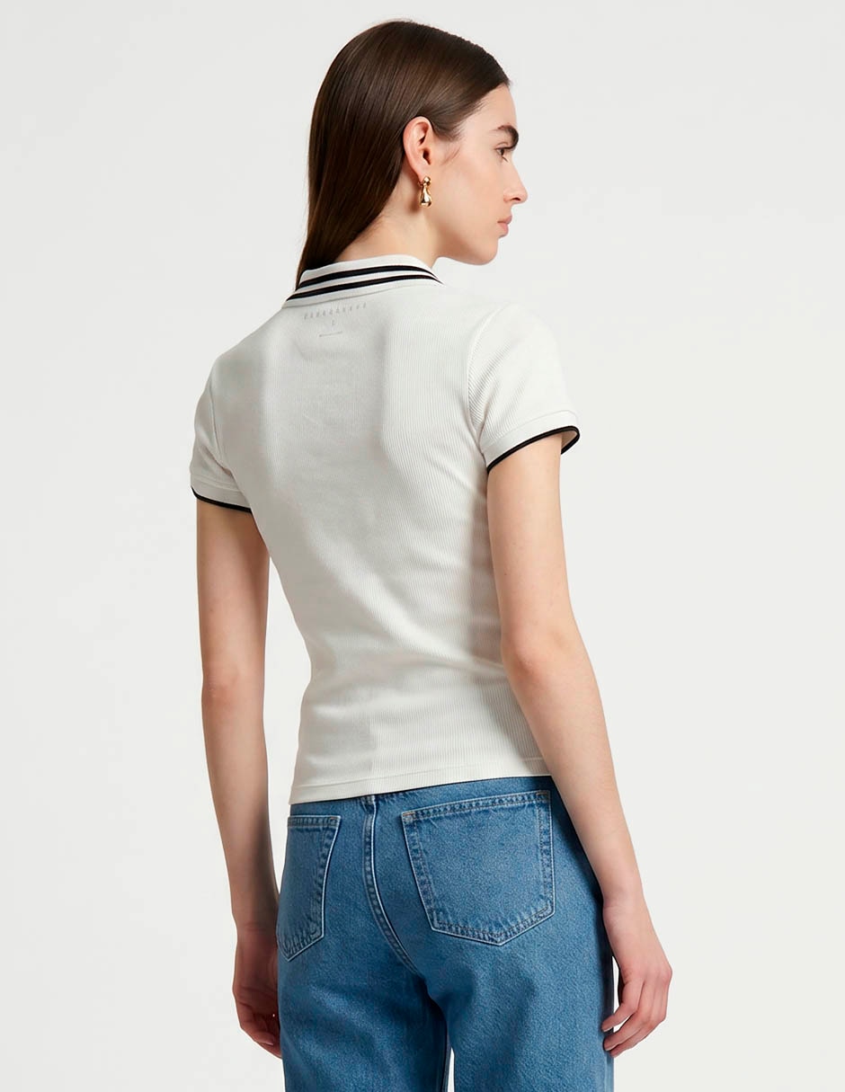 Playera tipo polo/set playera tipo polo para mujer 2