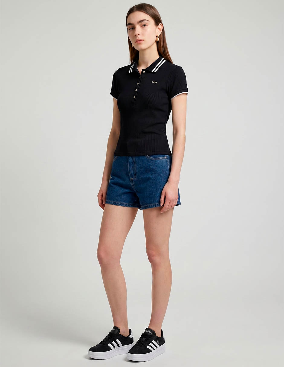 Playera tipo polo/set playera tipo polo aéropostale para mujer
