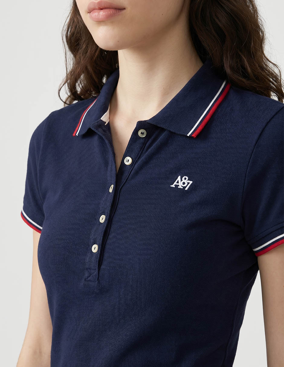 Playera tipo polo aéropostale para mujer 3