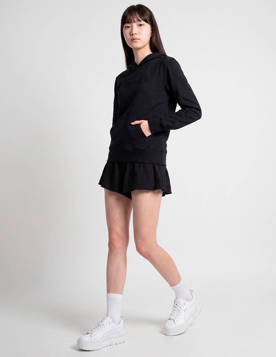 Sudadera con capucha y bolsa para mujer 2