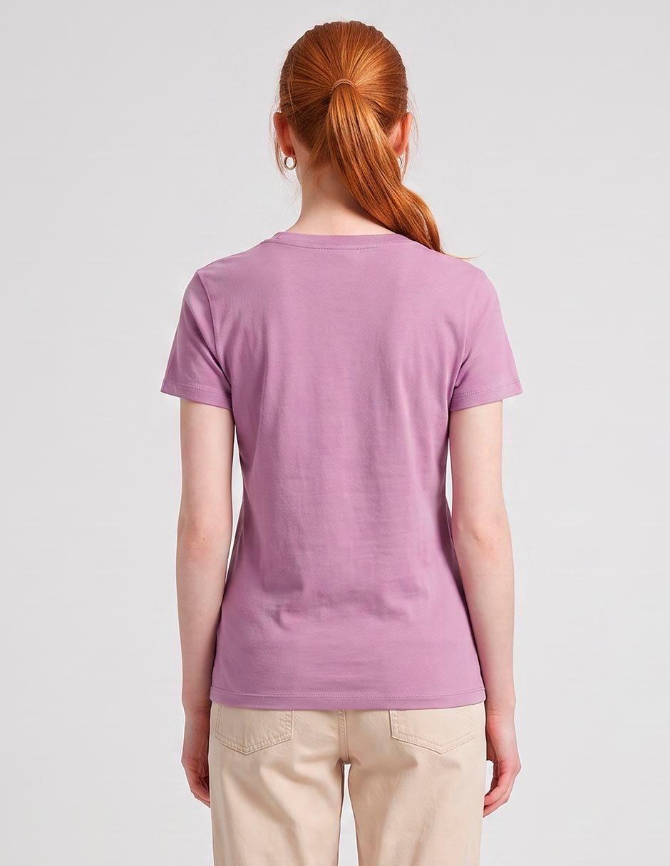 Playera manga corta aéropostale cuello redondo para mujer