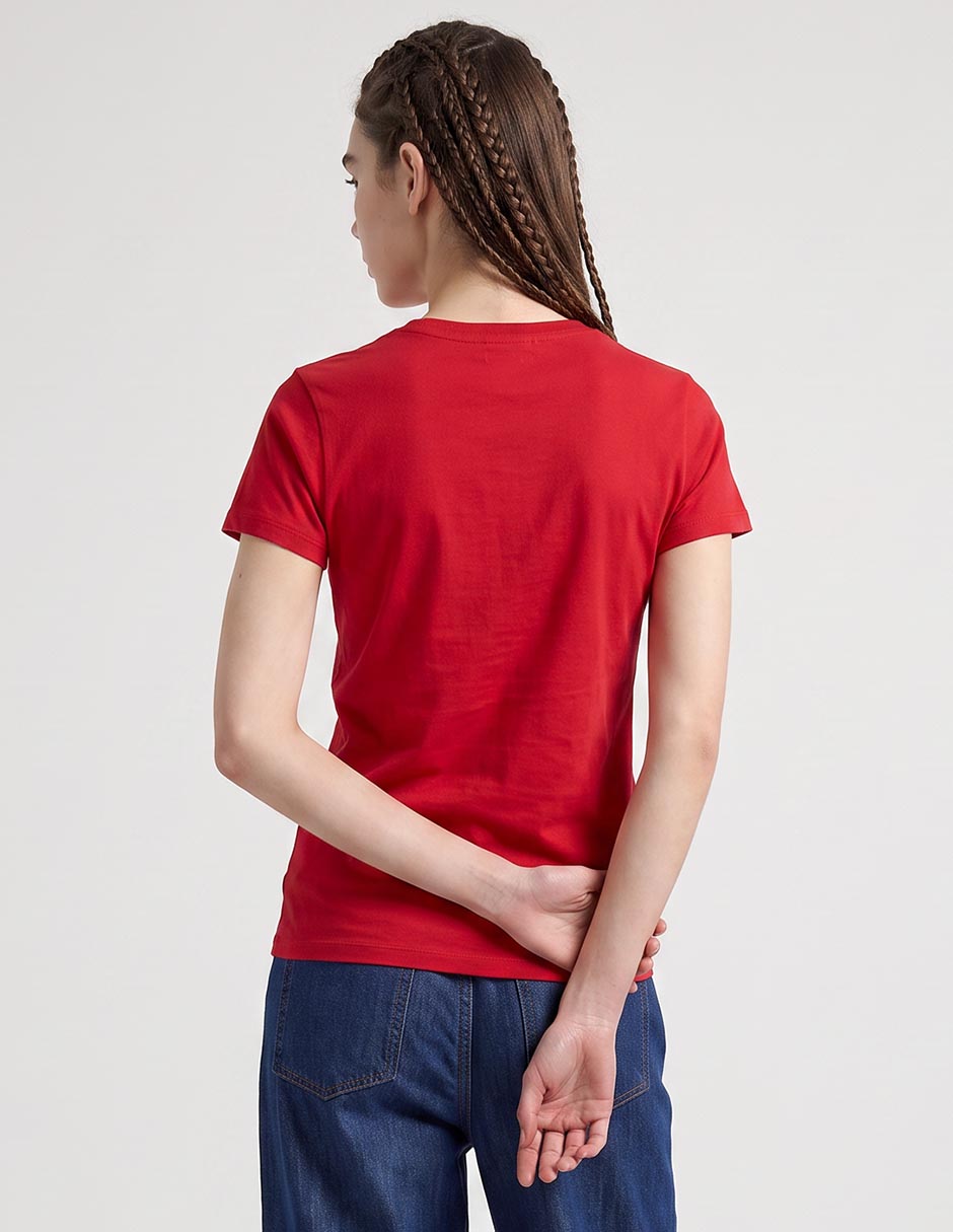 Playera manga corta Aéropostale cuello redondo para mujer
