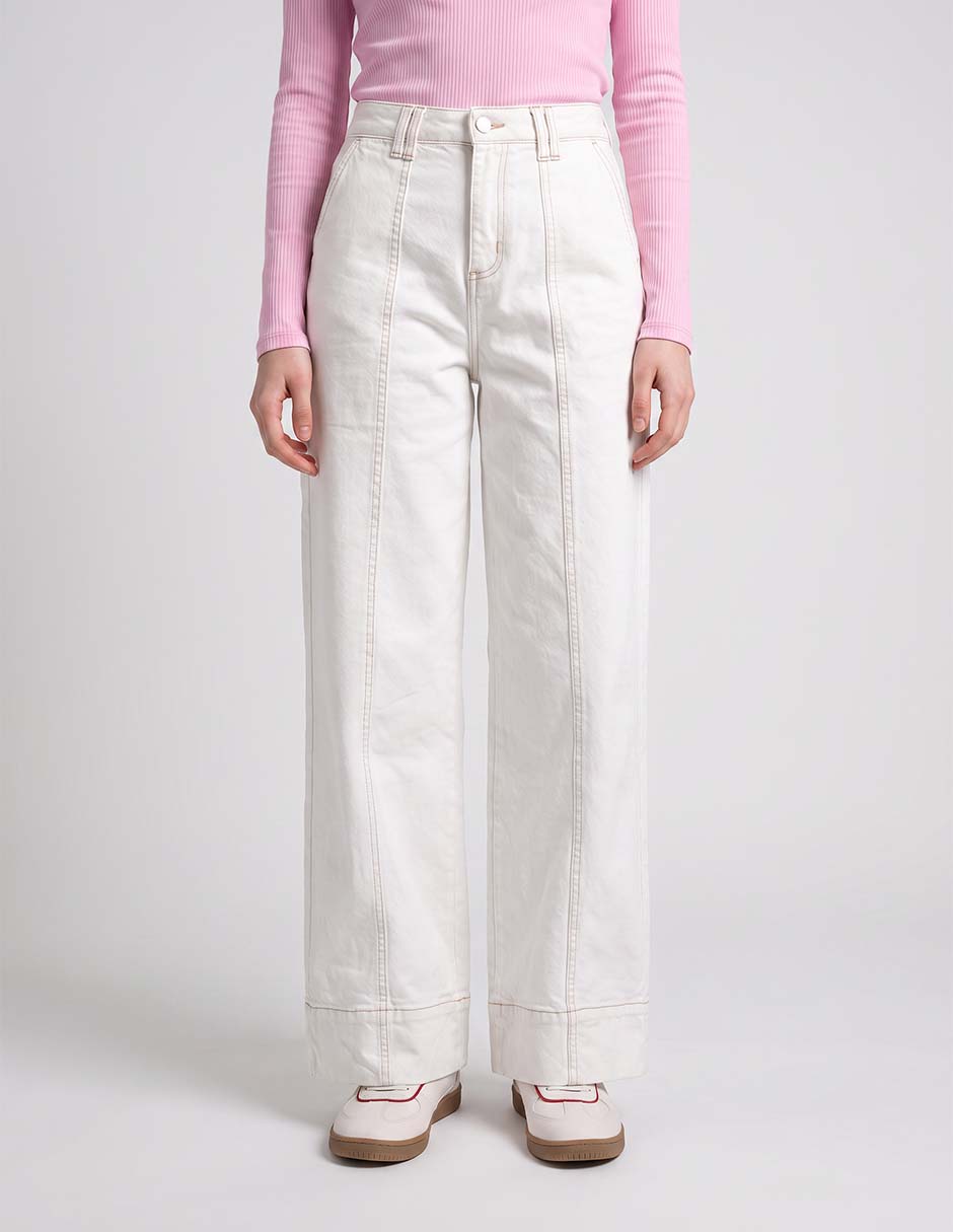 Jeans wide leg para mujer 2