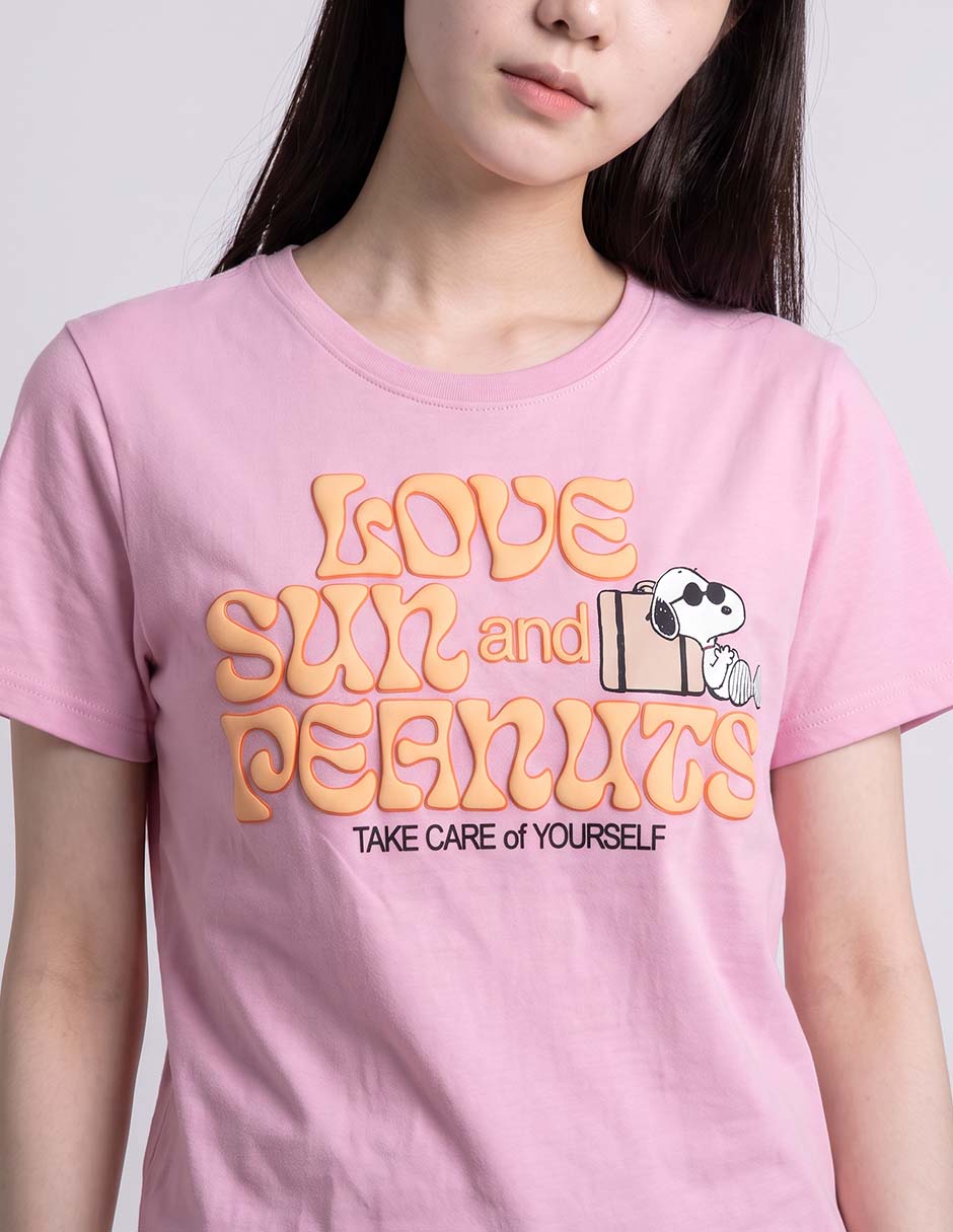 Playera manga corta aéropostale coleccion cuello redondo para mujer 3