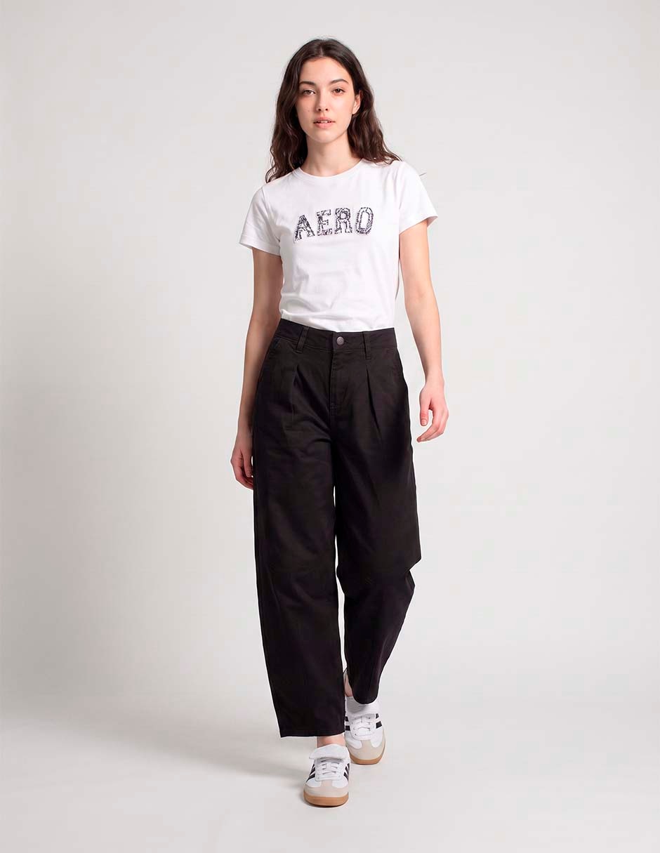 Pantalón relaxed barrel para mujer 4