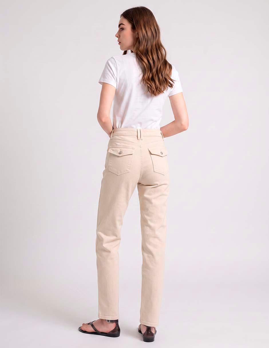 Pantalón recto para mujer 4