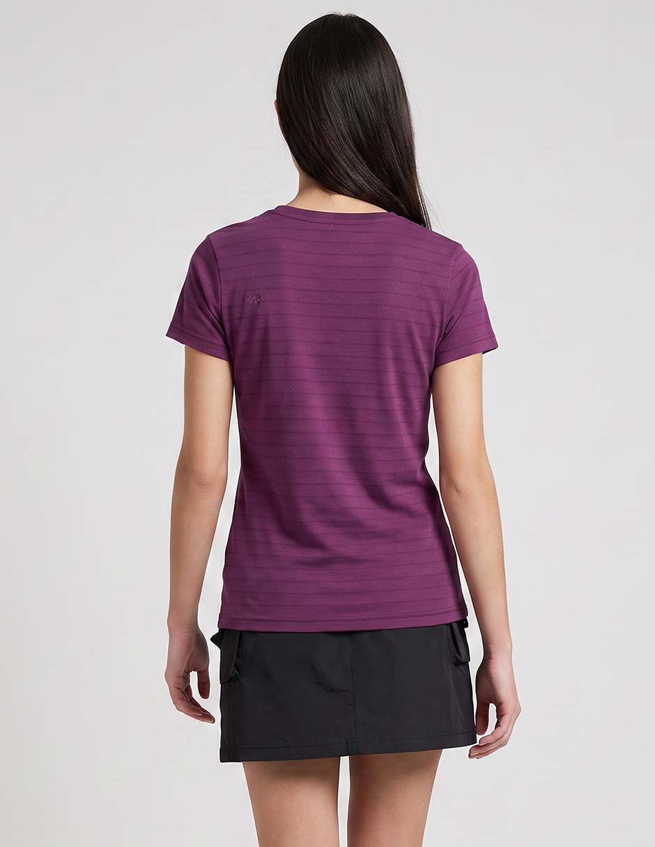 Playera manga corta aéropostale cuello redondo para mujer 2