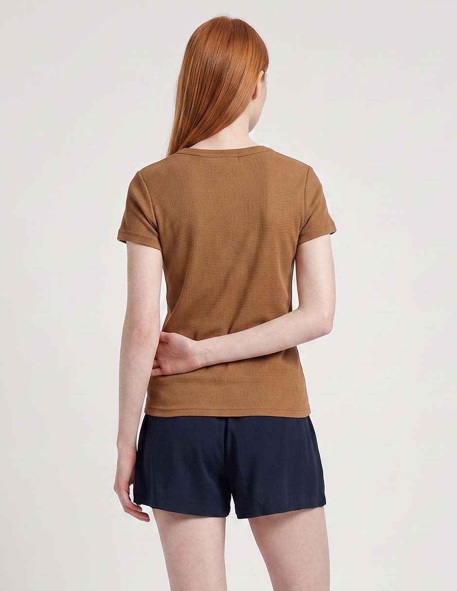 Playera manga corta aéropostale playeras cuello redondo para mujer 2