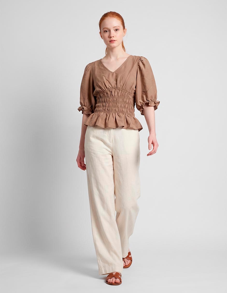 Blusa manga 3/4 para mujer Blusa manga 3/4 para mujer