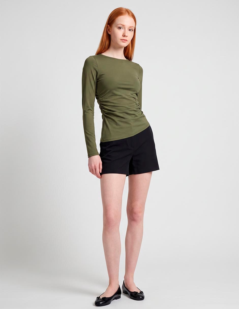 Blusa manga larga para mujer 3