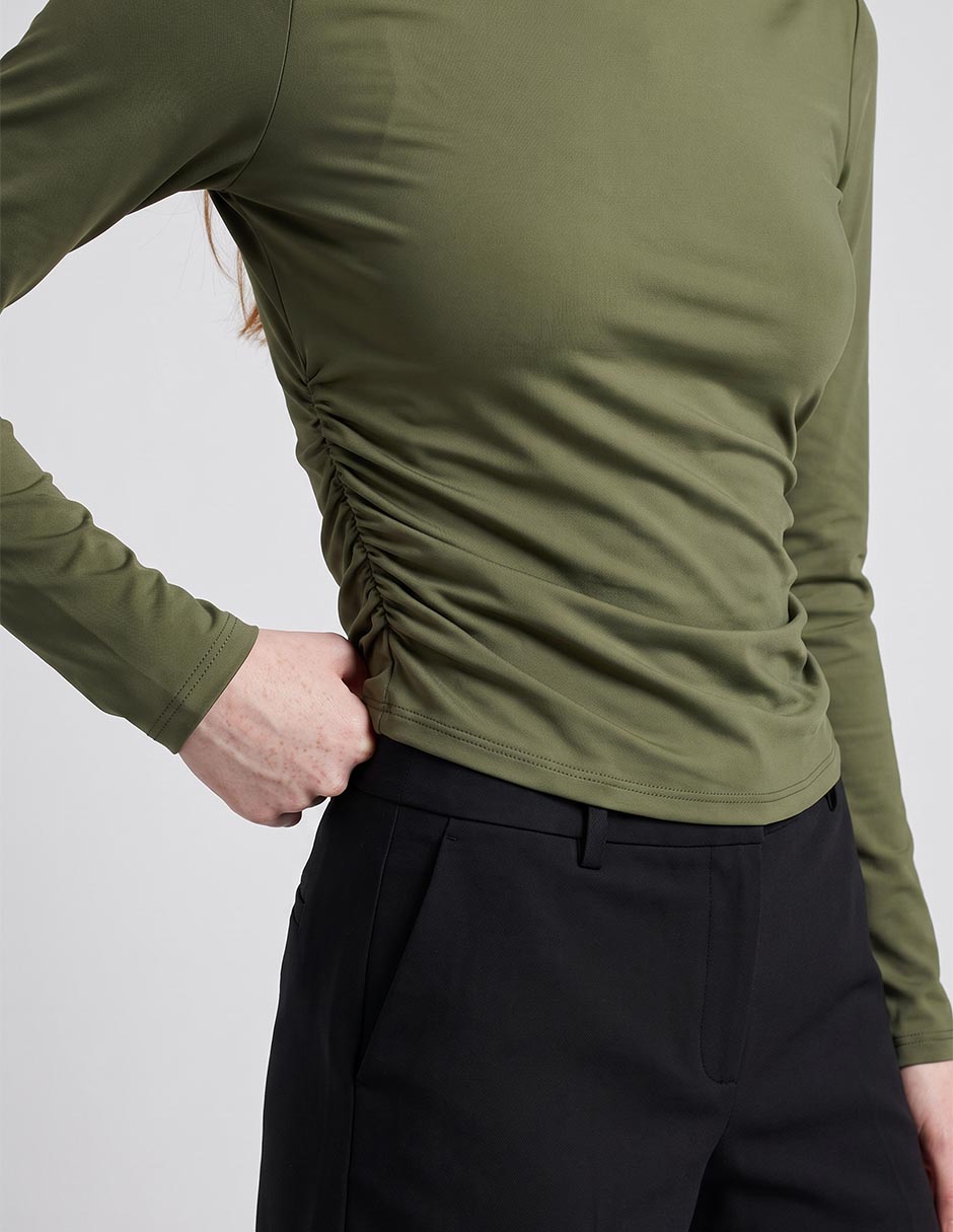 Blusa manga larga para mujer 2