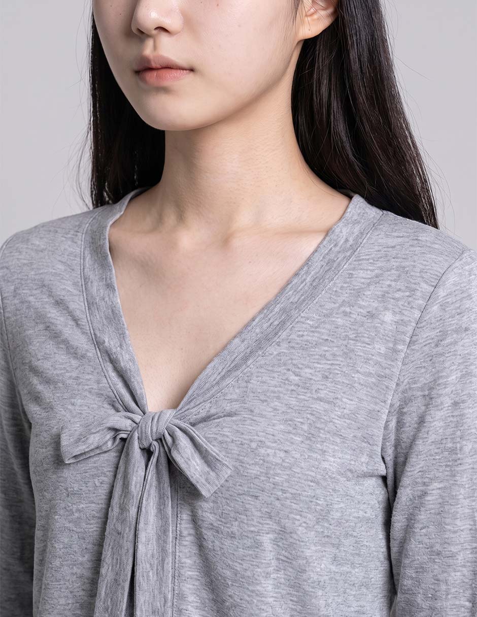 Suéter cuello redondo para mujer 3