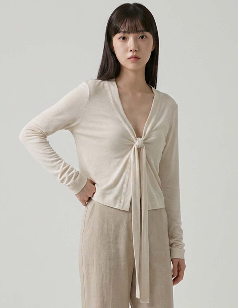 Suéter cuello redondo para mujer