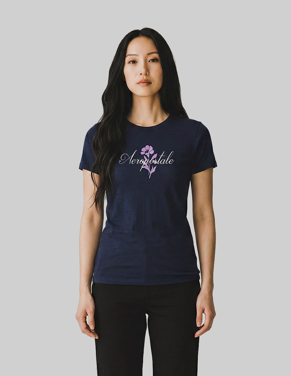 Playera manga corta para mujer Playera manga corta para mujer