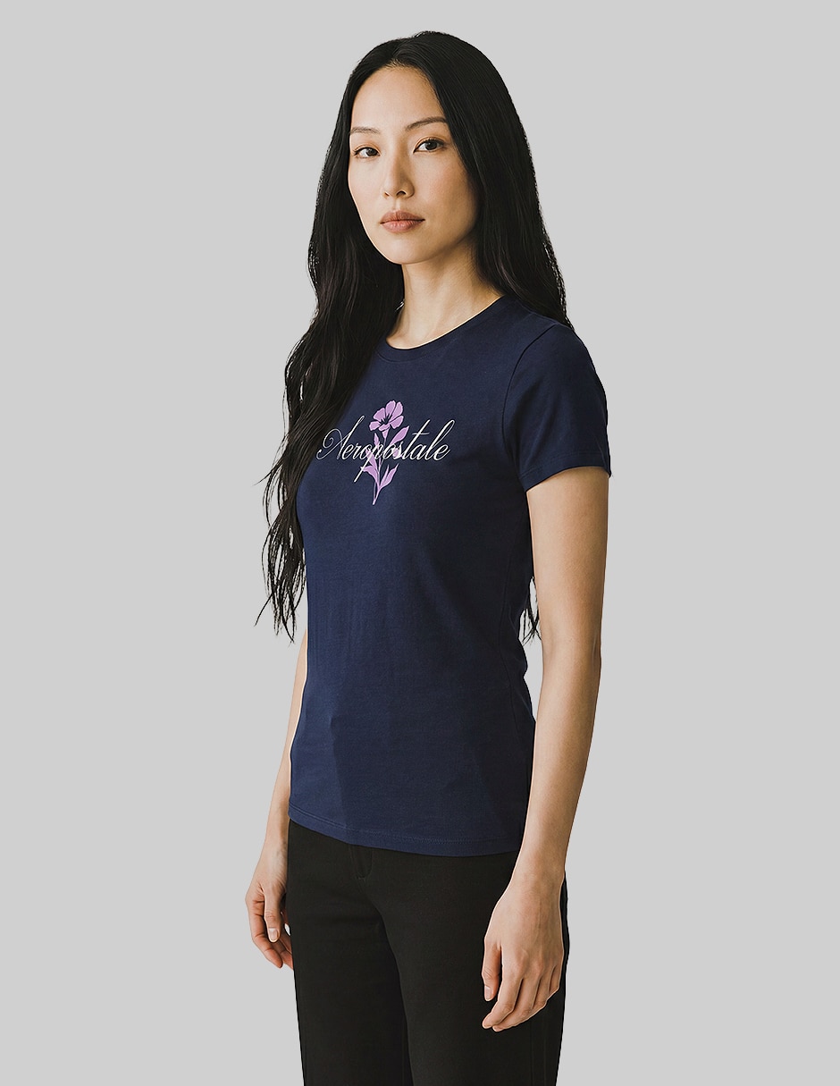 Playera manga corta para mujer 3