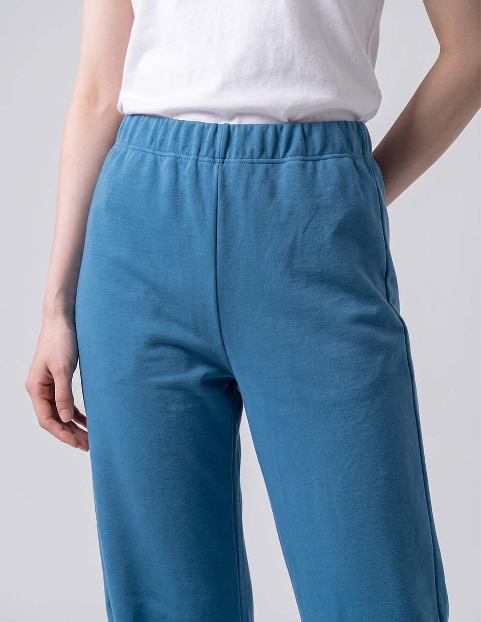 Pants regular con elástico para mujer 2
