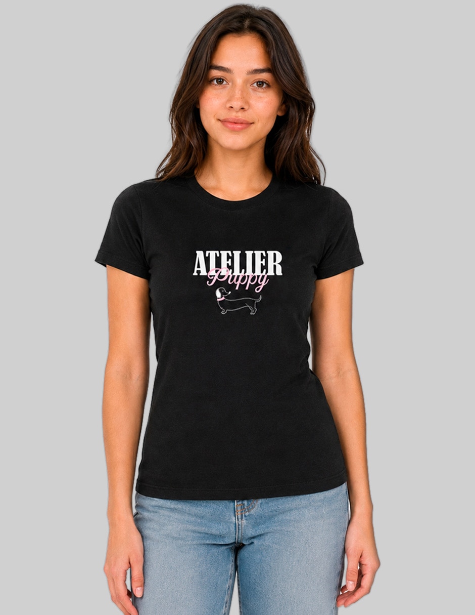 Playera manga corta Aeropostale cuello redondo para mujer
