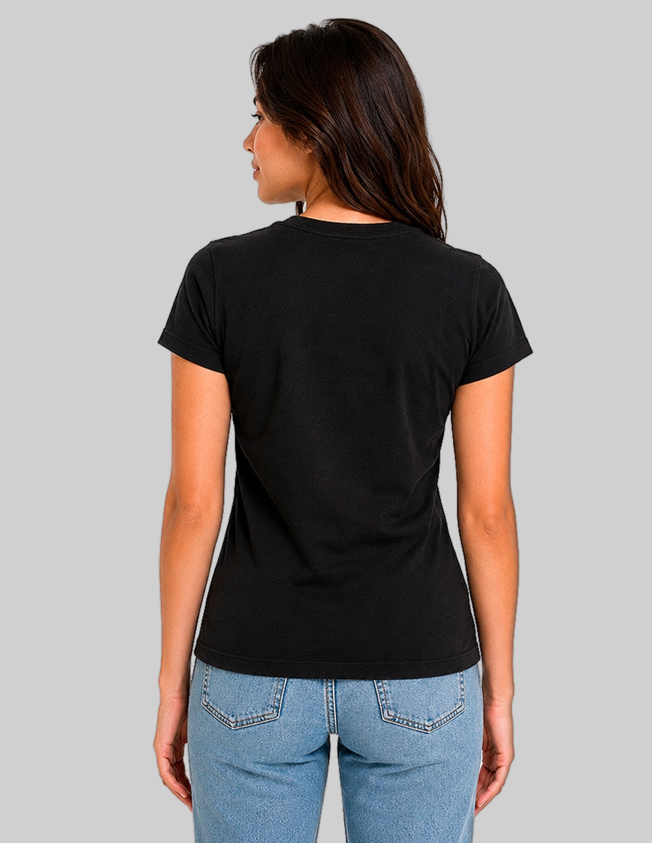 Playera manga corta Aeropostale cuello redondo para mujer 3