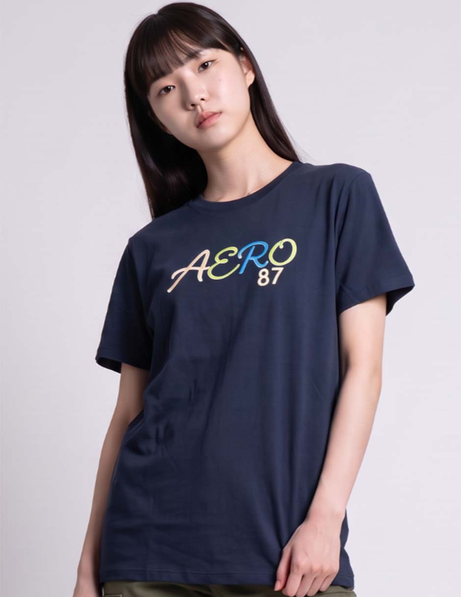 Playera manga corta cuello redondo para mujer Playera manga corta cuello redondo para mujer