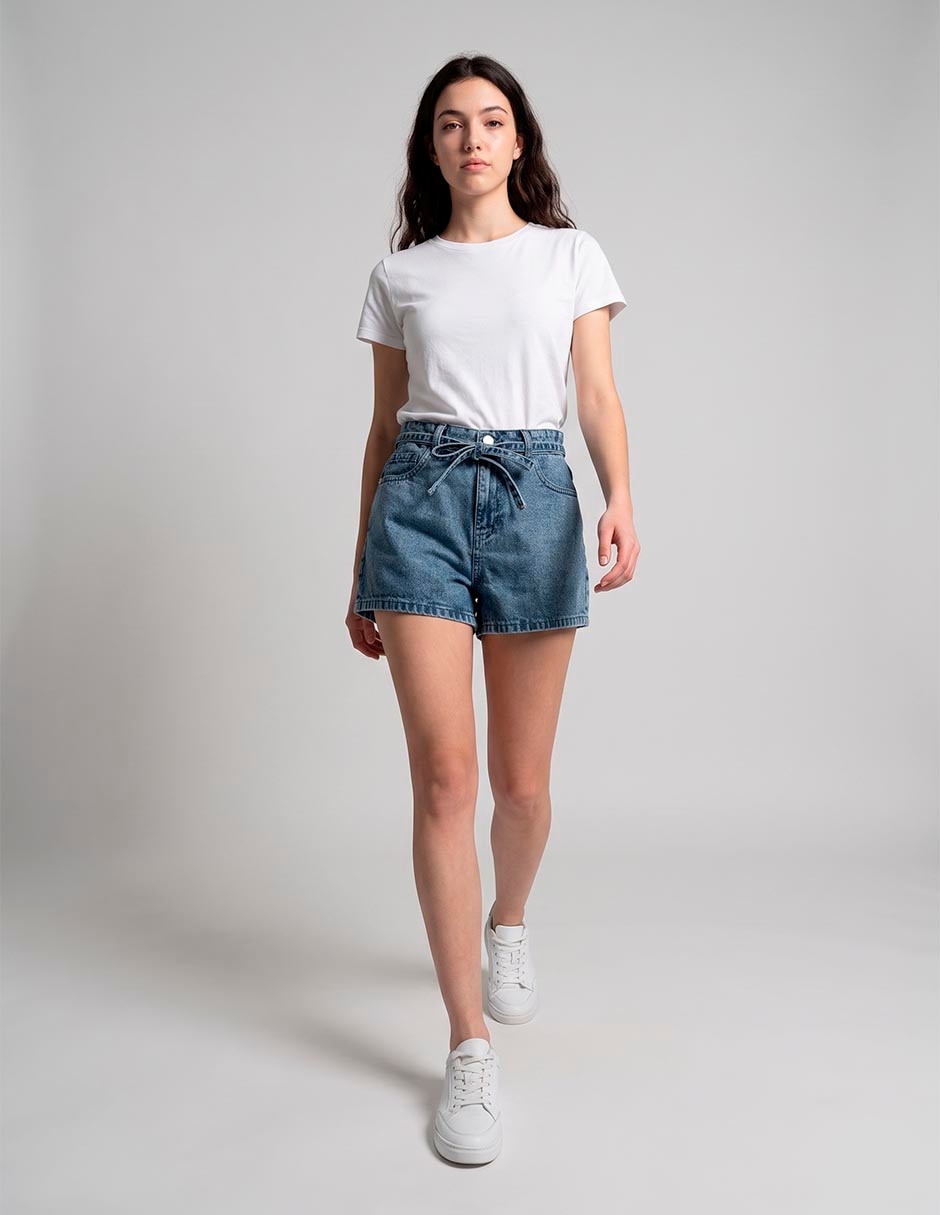 Short de mezclilla para mujer Short de mezclilla para mujer