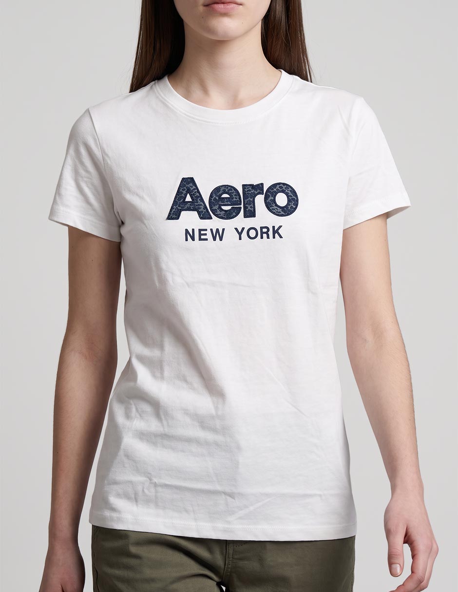 Playera manga corta cuello redondo para mujer 2