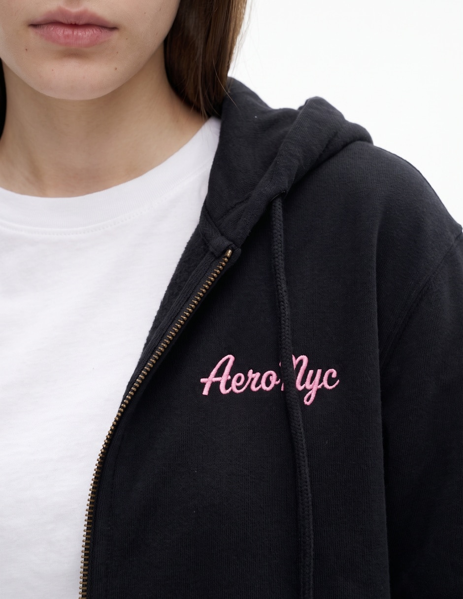Sudadera con capucha y bolsa para mujer 3