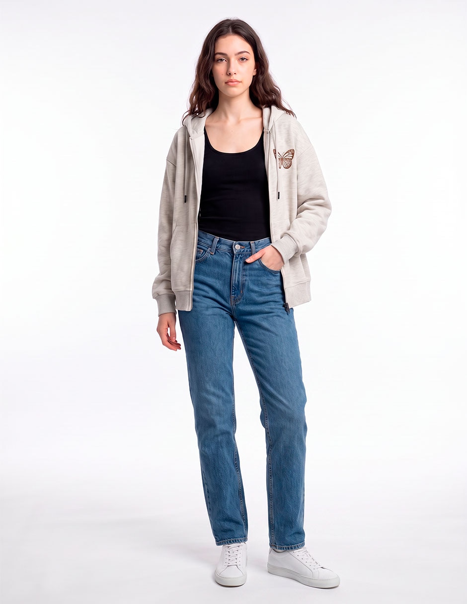 Sudadera con bolsillos that's it para mujer 3