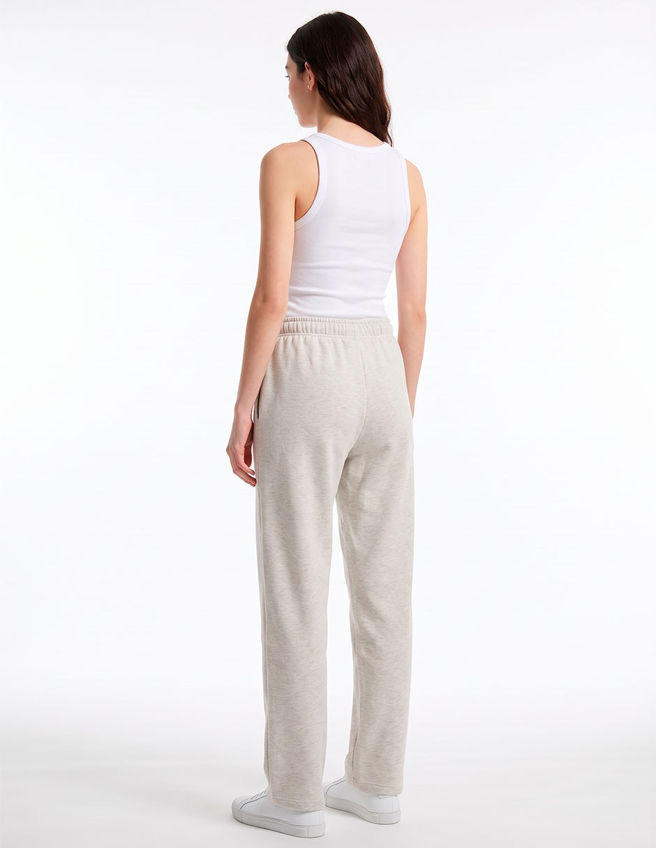 Pants regular con jareta para mujer 4