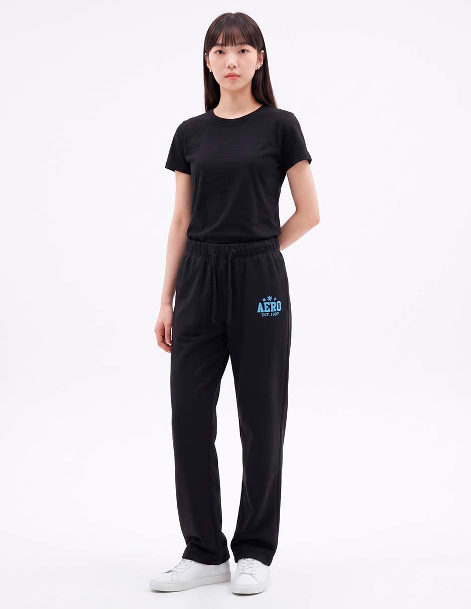Pants regular con jareta para mujer Pants regular con jareta para mujer